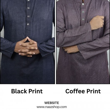 Print Combo 02 ( Black + Coffee  )