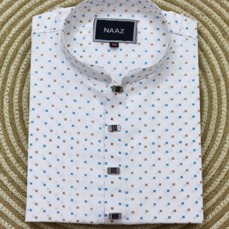 Cross Flower Print - 101